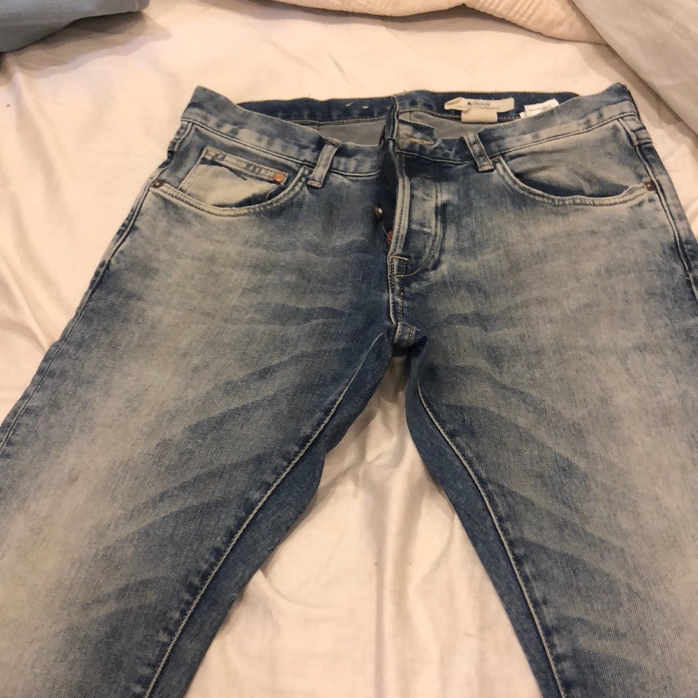Jeans worn once clean